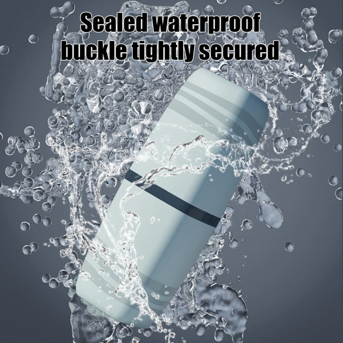  Portable Travel Toothbrush Cup and Storage Box | Detachable Drainage Rack for Countertop Organization